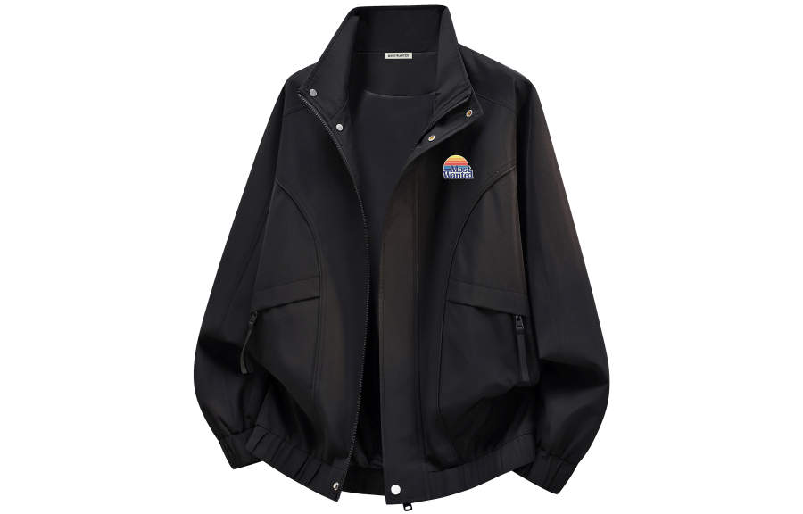 MostwantedLab MostwantedLab Jackets Unisex Stand Collar Moderate Other