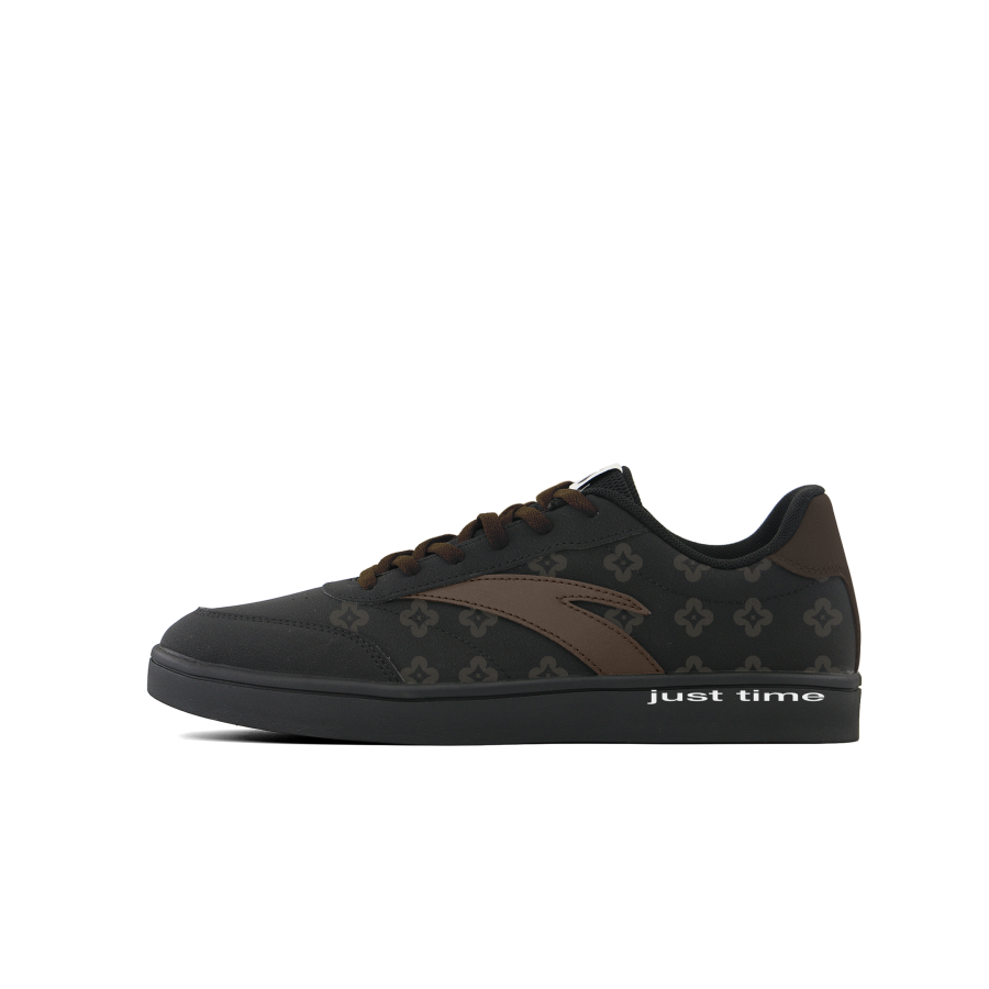 ANTA Active Skateboard Shoes Men's Low Top Black/Brown/Umber