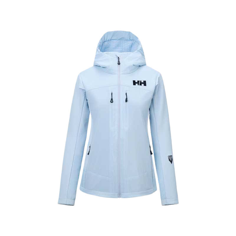 HELLY HANSEN Jackets Women's Blue/Blue Hooded Non Detachable Moderate