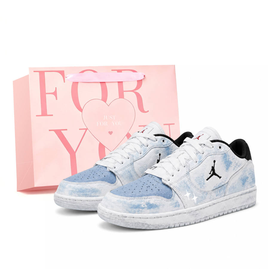 Jordan Jordan COURT CONNECT Skateboard Shoes Men's Low Top Blue