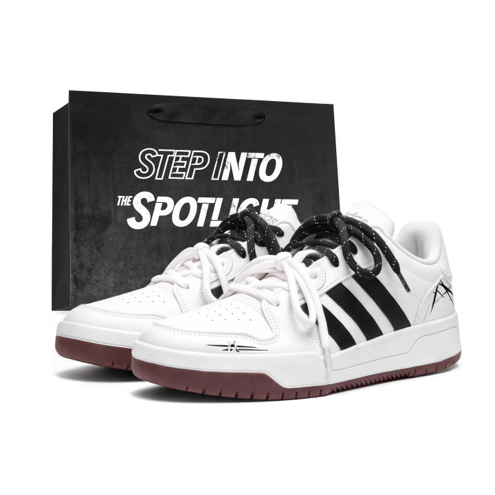 Adidas Adidas ENTRAP Skateboard Shoes Unisex Low Top Black/White