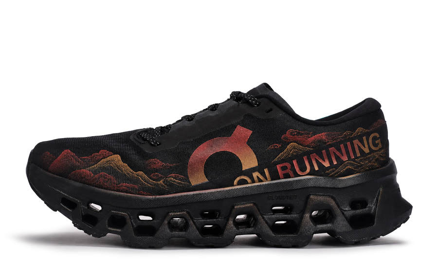 On On Cloudmonster 3 Running Shoes Men's Low Top Red