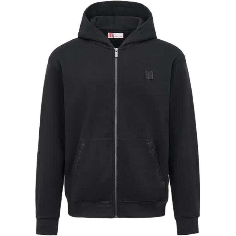 Li-Ning Li Ning Jackets Unisex Black Hooded Non Detachable Moderate