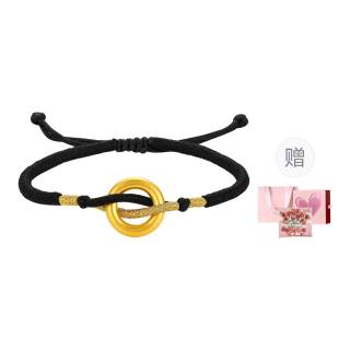 ZHOU LIU FU Gold Bracelet Unisex