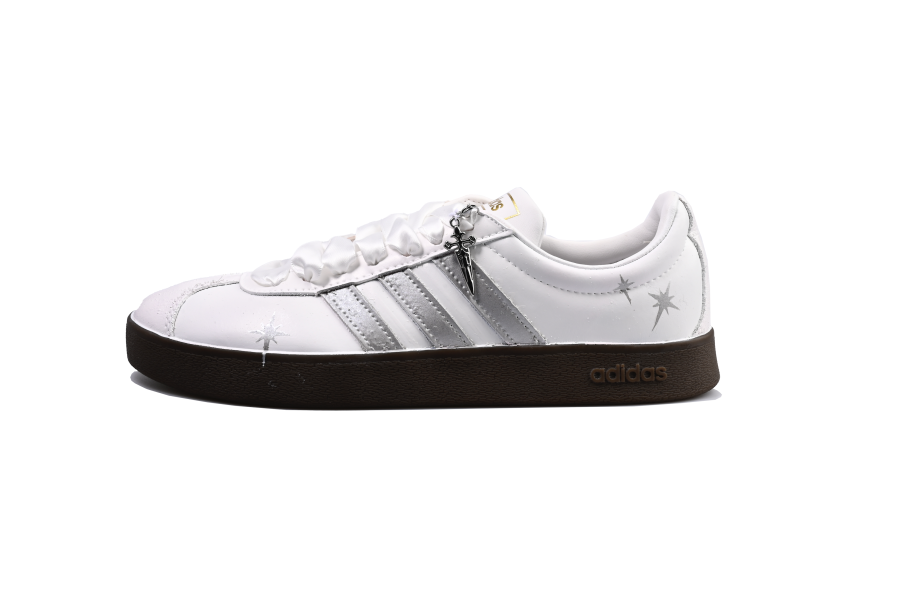 Adidas Neo VL Court 2.0 German Army Trainers Unisex Low Top White
