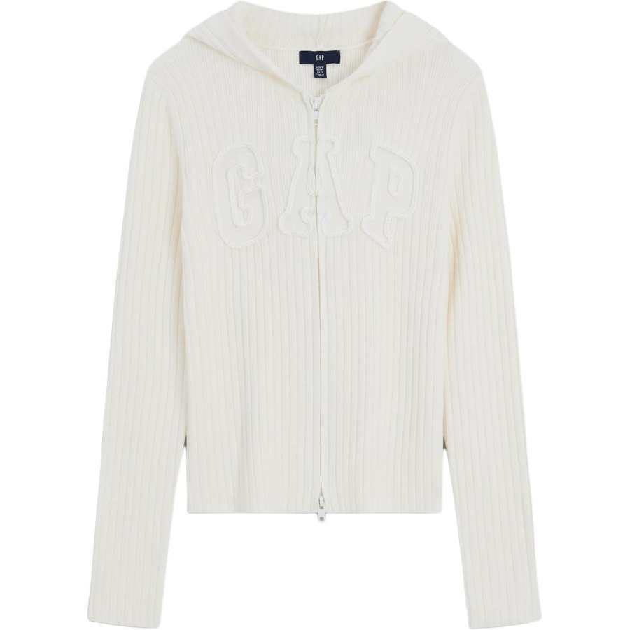 GAP Knitwear Women's Hooded Non Detachable Moderate Cardigan