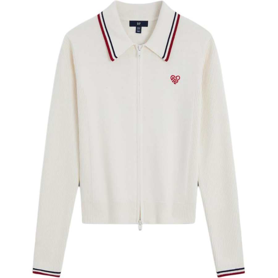 GAP Knitwear Women's Lapel Moderate Cardigan
