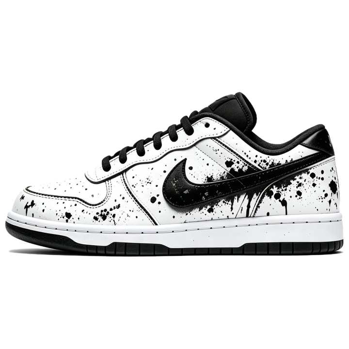 Nike Nike Big Skateboard Shoes Men's Low Top Black