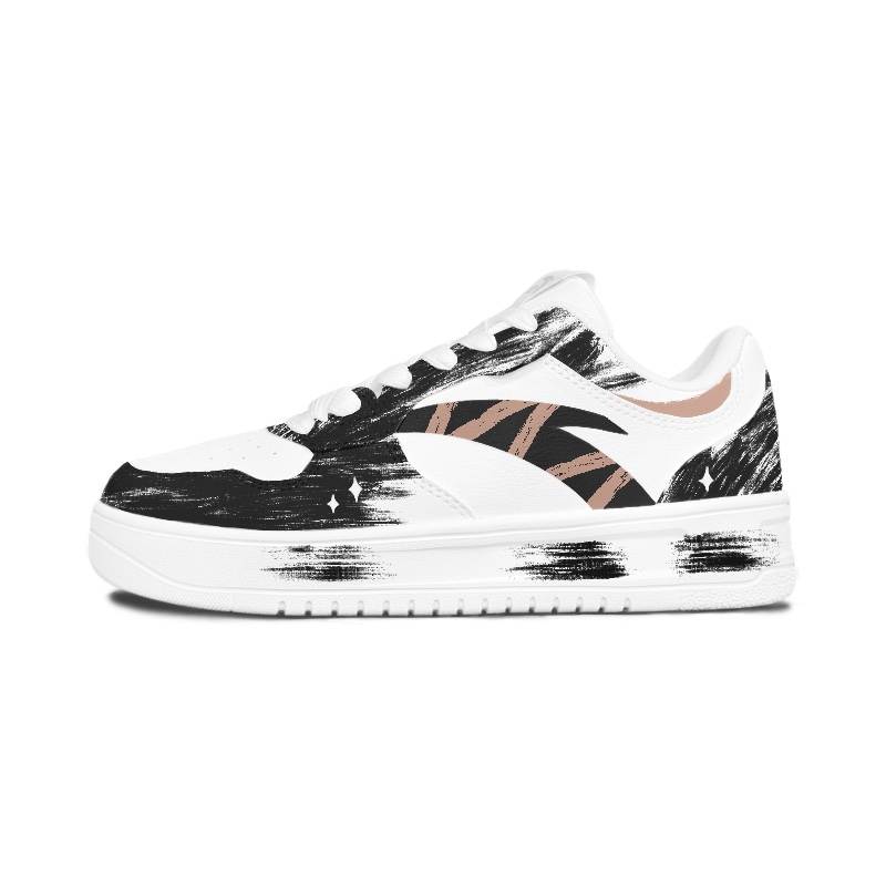 ANTA Skateboard Shoes Unisex Low Top White
