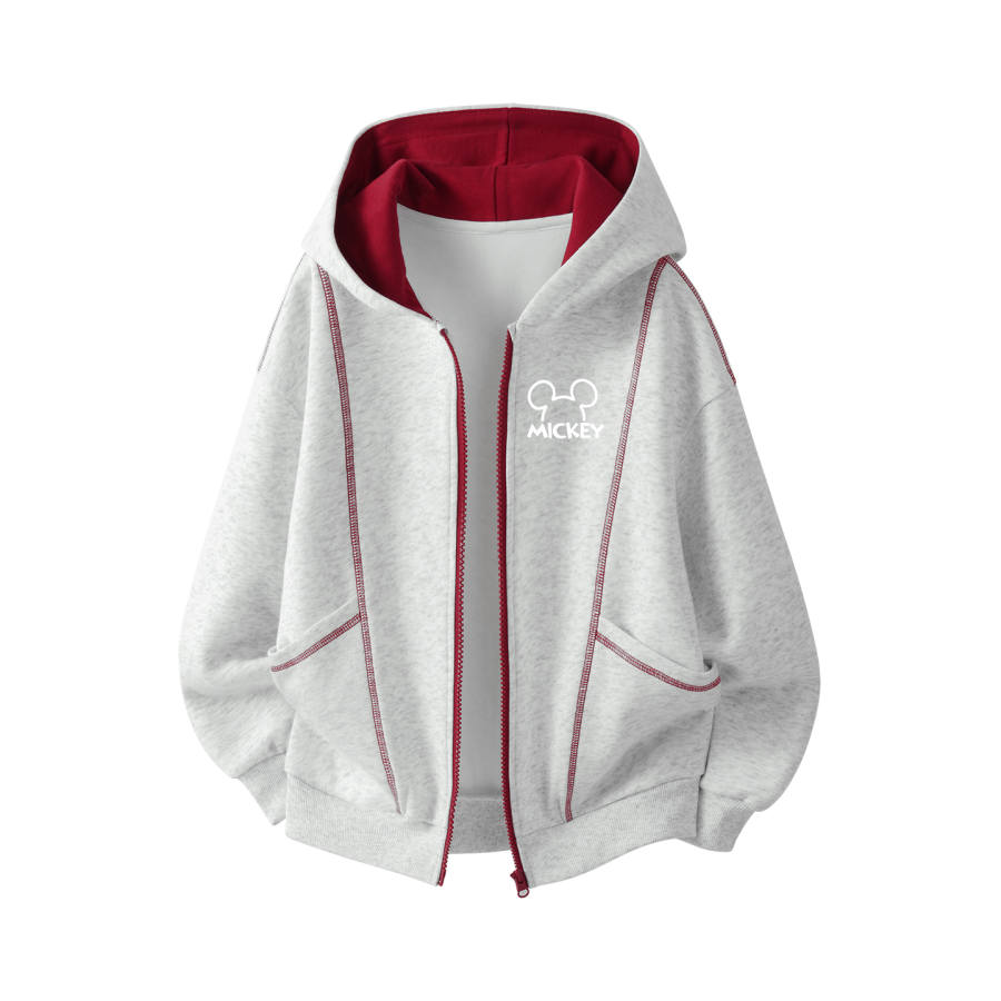 Disney Kids Jackets Hooded Non Detachable Moderate Non Stretch