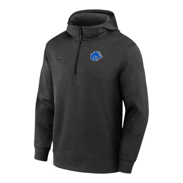 Nike Nike College Sweatshirts Men's Black Hooded Non Detachable Moderate