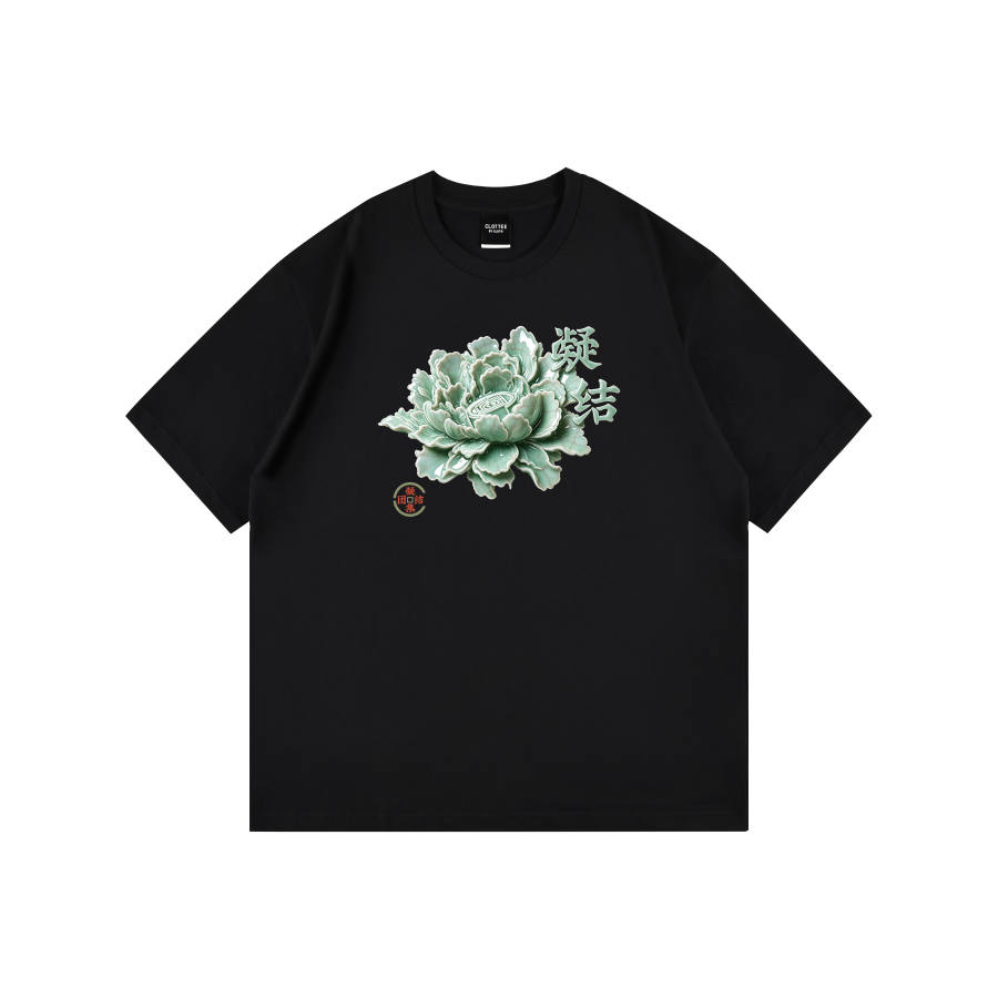 CLOT T Shirts Men's Crew Neck Moderate Straight Fit
