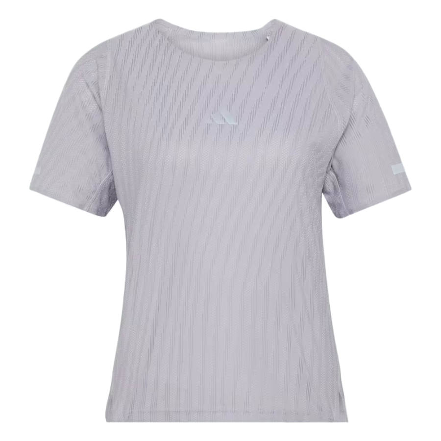Adidas Adidas Running T Shirts Women's Glory Gray/Slate Crew Neck