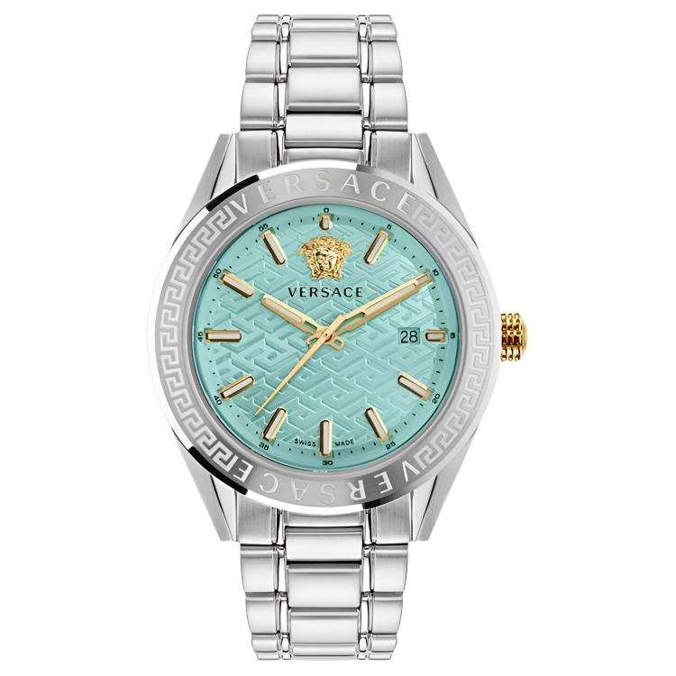 VERSACE Wrist Watches Quartz Movement Blue Dial Men's Watches