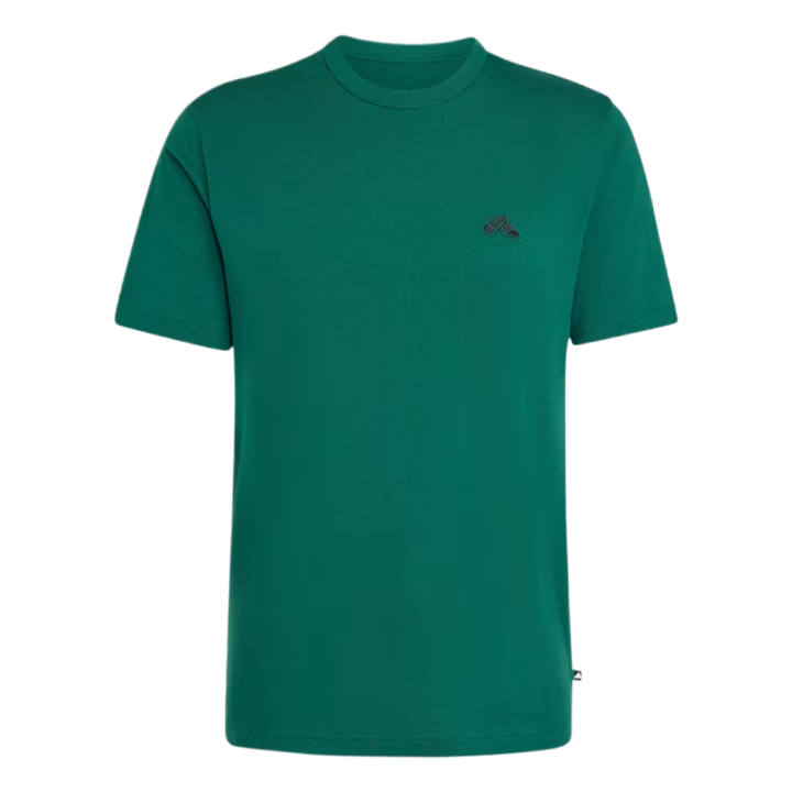 Adidas Adidas T Shirts Men's Preppy Green Crew Neck Moderate