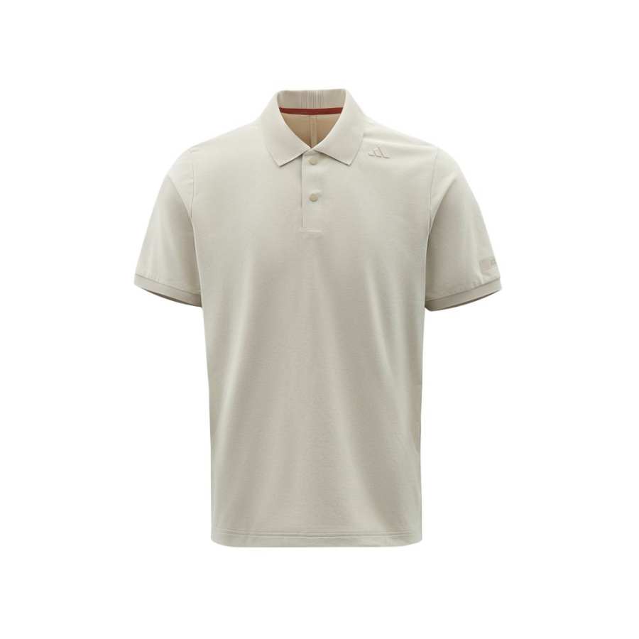Adidas Adidas Polo Shirts Men's Taupe Polo Collar Moderate