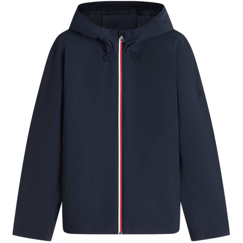 Tommy Hilfiger Puffer Jackets Men's Navy Blue DW5 Hooded Non Detachable Moderate Other