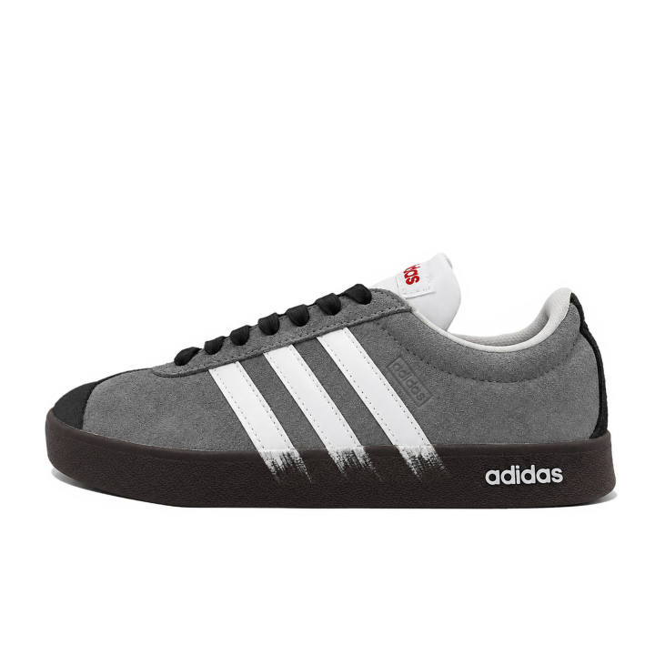 Adidas Adidas Vl Court Classic German Army Trainers Men's Low Top Gray