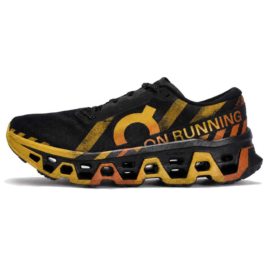 On On Cloudmonster 3 Running Shoes Men's Low Top Yellow