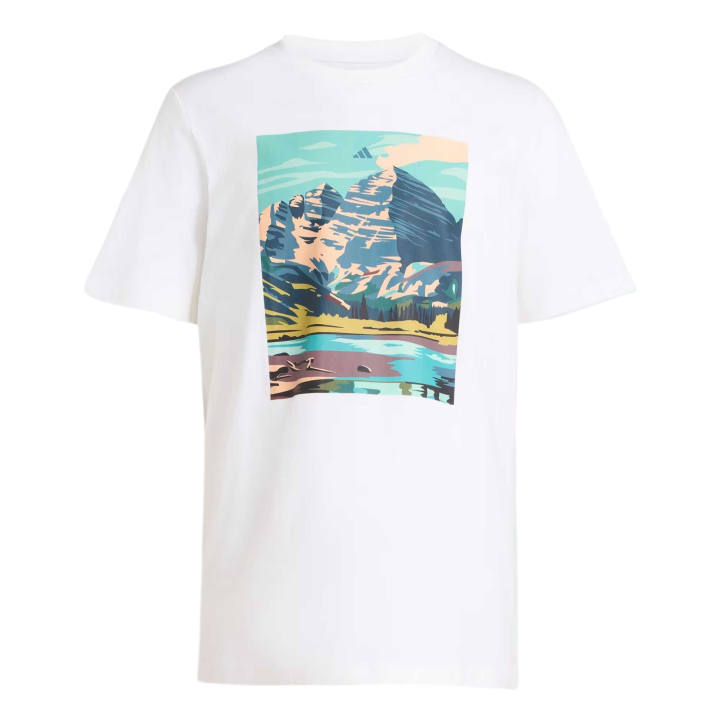 Adidas Adidas T Shirts Men's White Crew Neck
