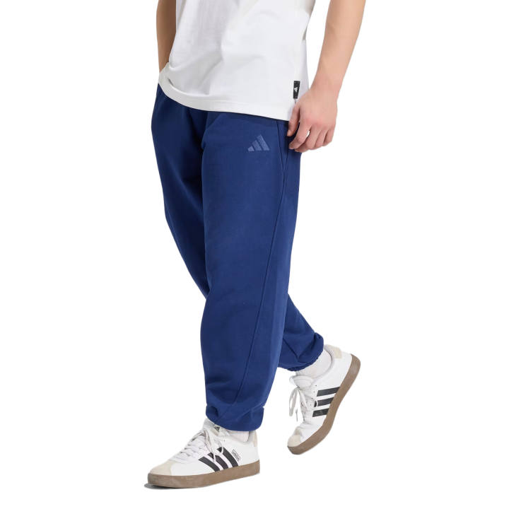 Adidas Adidas Sportswear Knitted Sweatpants Men's Dark Blue Moderate Cuffed Pants