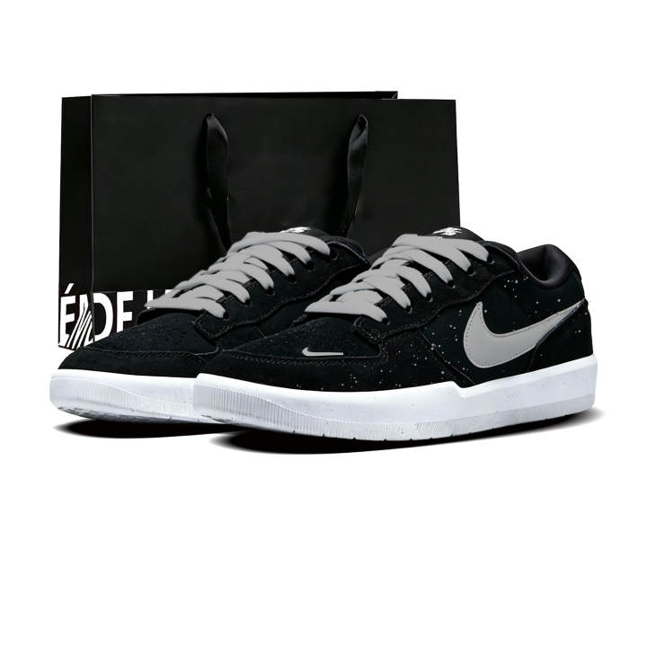 Nike Nike SB Force 58 Skateboard Shoes Unisex Low Top Gray