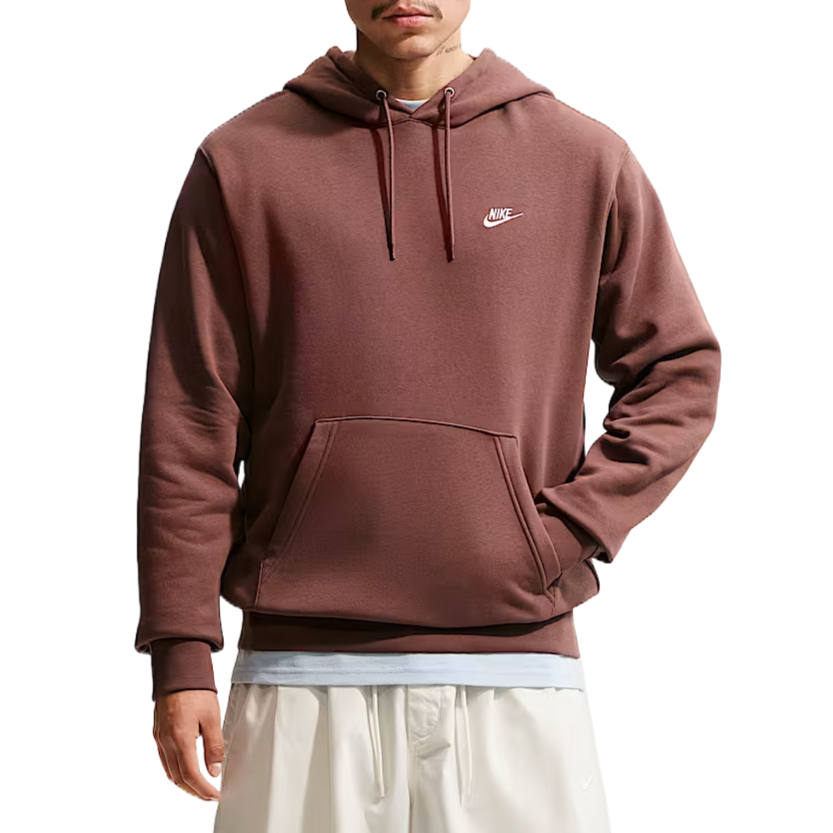Nike Nike Club Sweatshirts Men's Tattoos/Tattoo/White Hooded Non Detachable Moderate