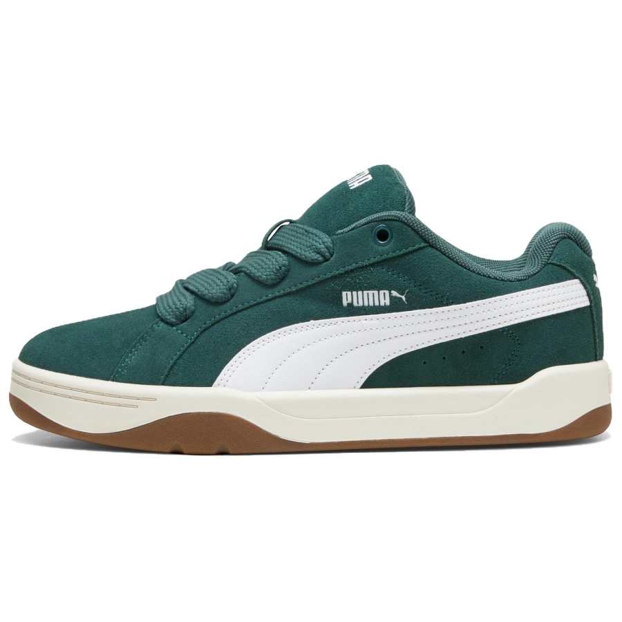 PUMA Park Lifestyle Skateboard Shoes Unisex Low Top Green