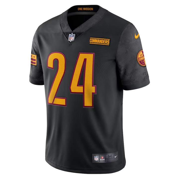 Nike Nike X NFL Rugby Jerseys Men's Black V Neck Moderate