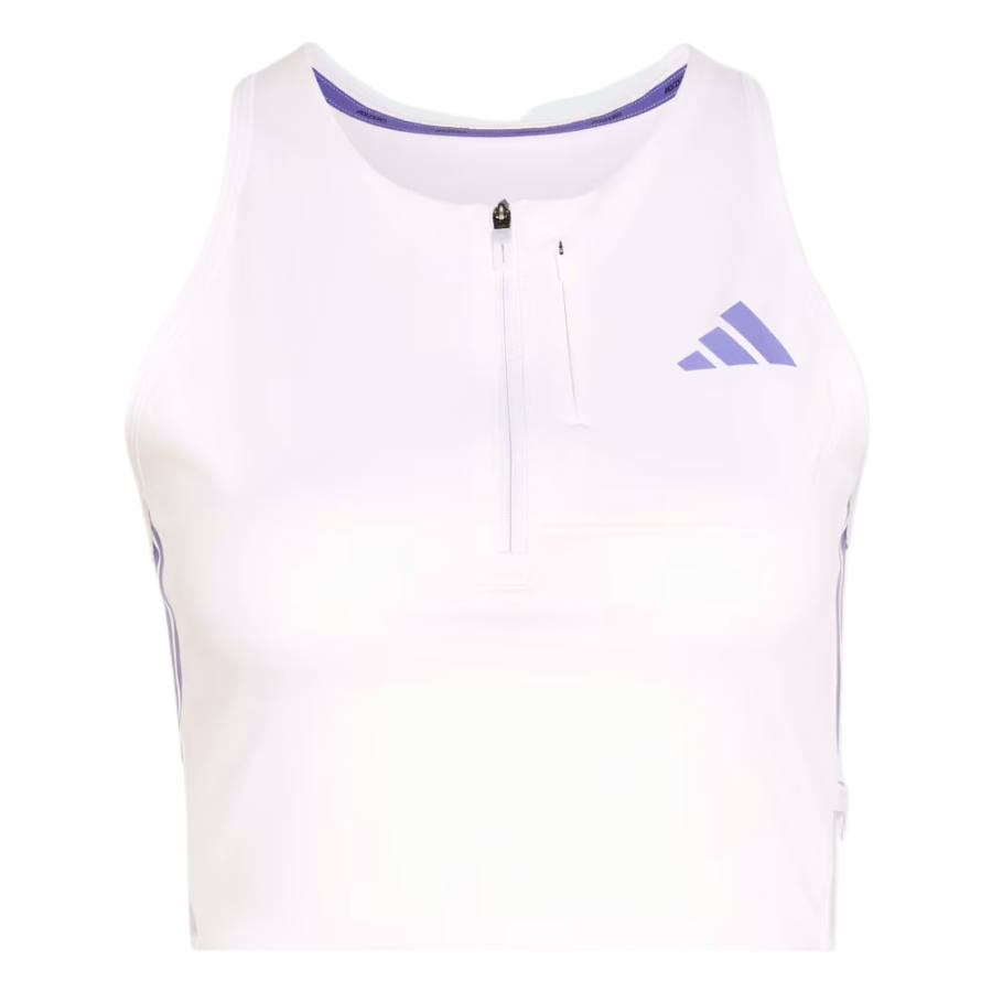 Adidas Adidas Running Tank Tops Women's White/Sun Purple