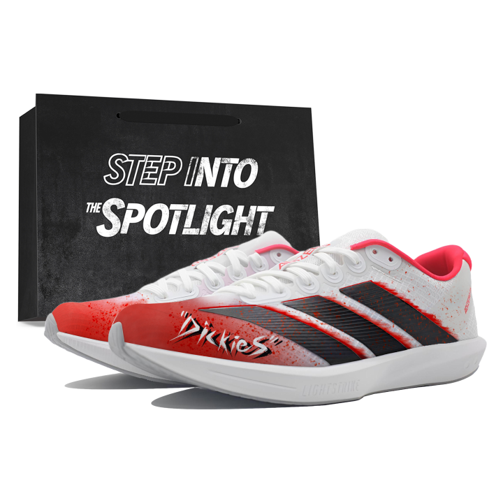 Adidas Adidas Adizero BK Running Shoes Unisex Low Top White