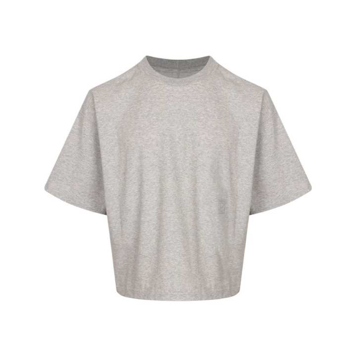 Nike Nike T Shirts Men's Gray Crew Neck Moderate