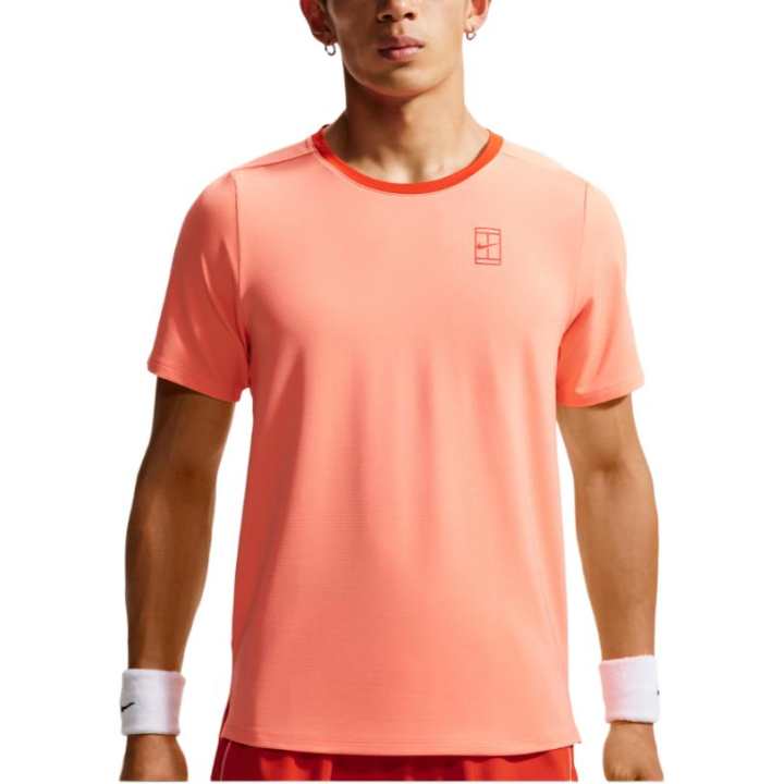 Nike Nike Court Advantage Tennis Tops Men's Light Orange Moderate