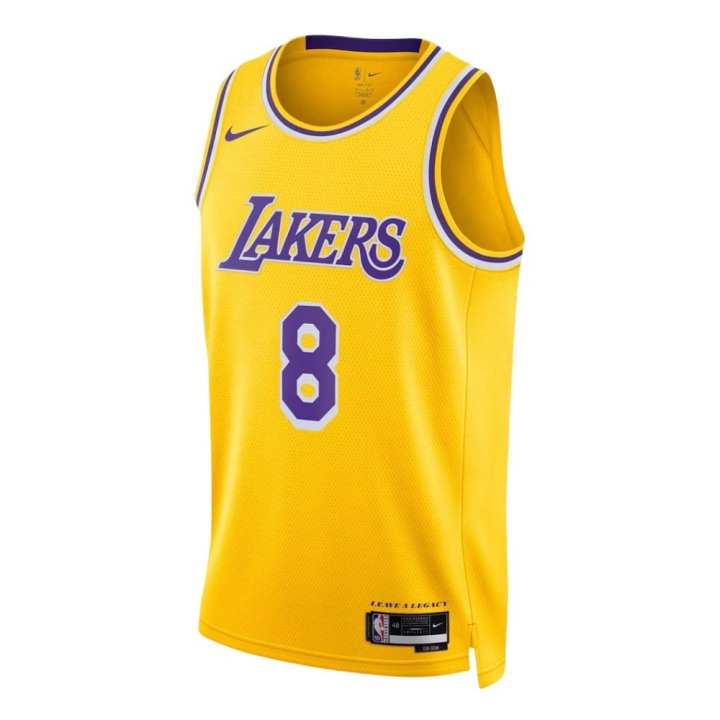 Nike Nike Basketball Jerseys Unisex Yellow Crew Neck Moderate
