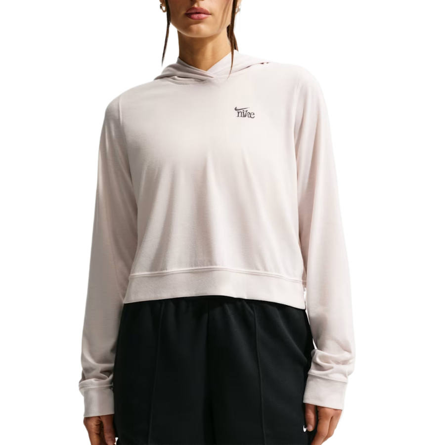 Nike Nike Sportswear Sweatshirts Women's Light Orewood Brown/Dark Smoke Gray Hooded Non Detachable Moderate