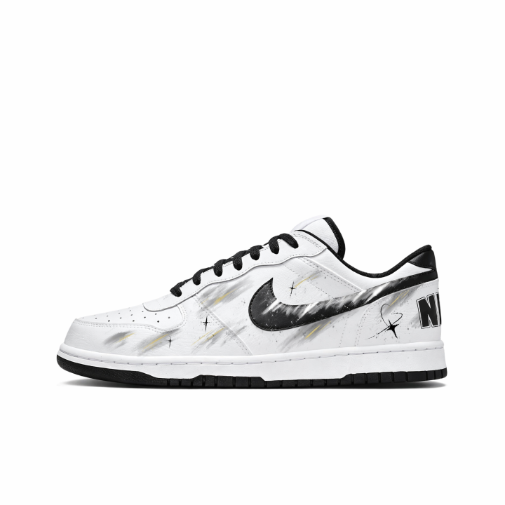 Nike Nike Big Skateboard Shoes Unisex Low Top White, Black