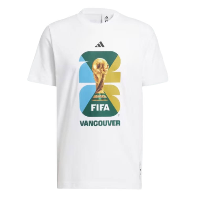 Adidas Adidas T Shirts Men's White Crew Neck Moderate