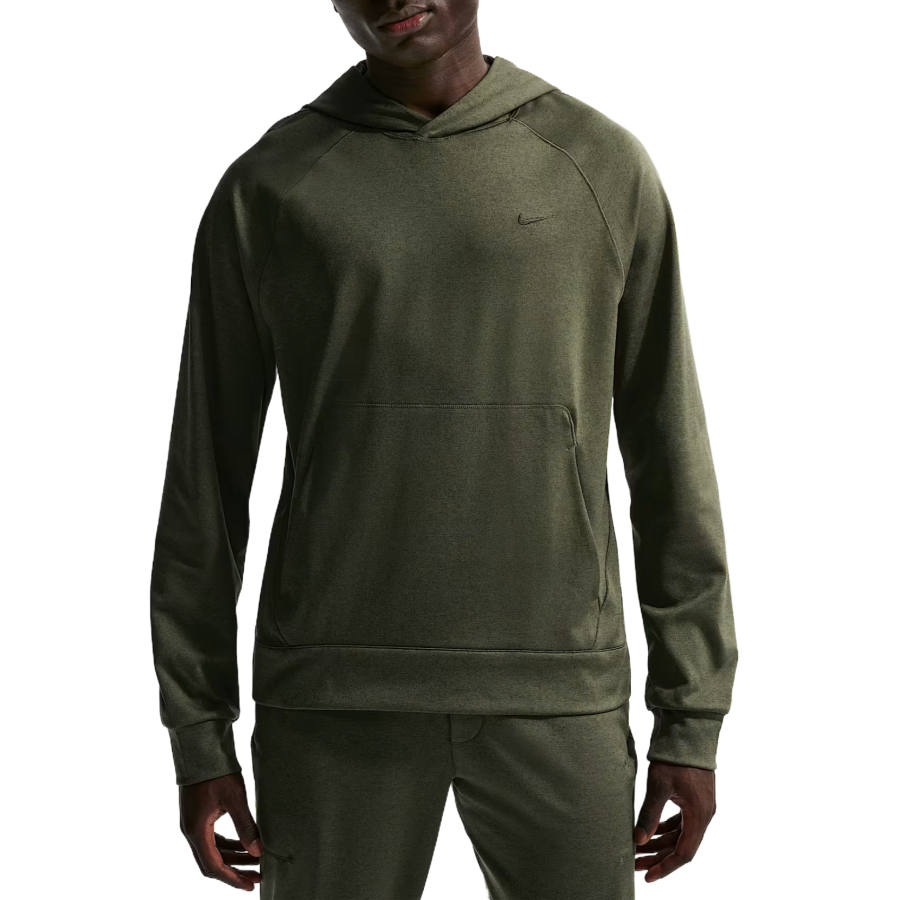 Nike Nike Primary Sweatshirts Men's Redwood Green/Khaki/Heather Gray/Redwood Green Hooded Non Detachable Moderate