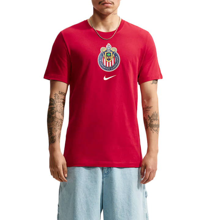 Nike Nike T Shirts Men's Gym Red Crew Neck Moderate