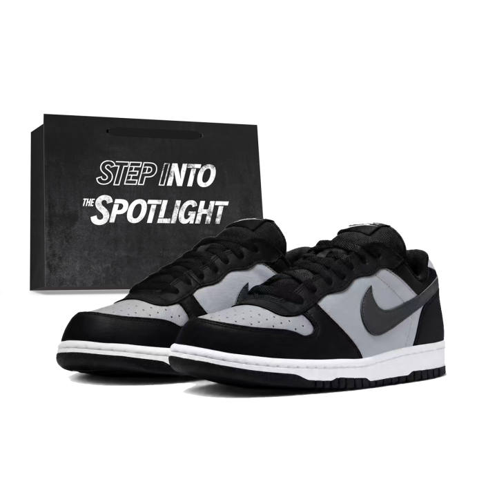 Nike Nike Big Skateboard Shoes Unisex Low Top Gray