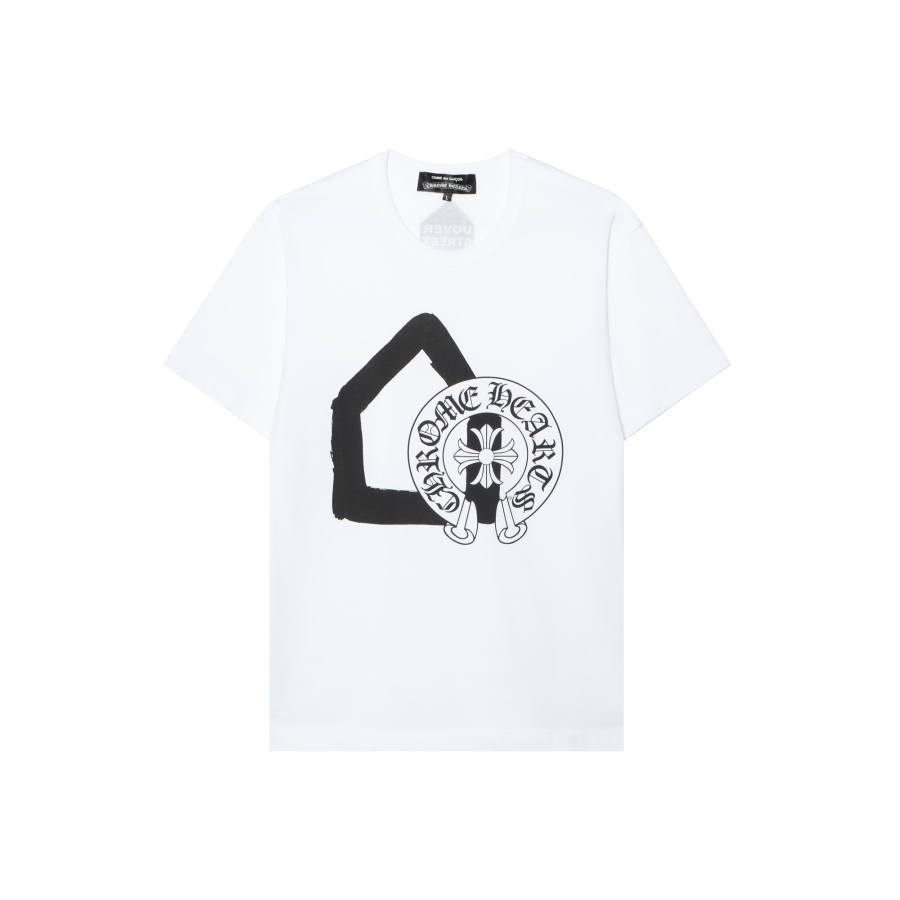 Chrome Hearts T Shirts Men's White Crew Neck