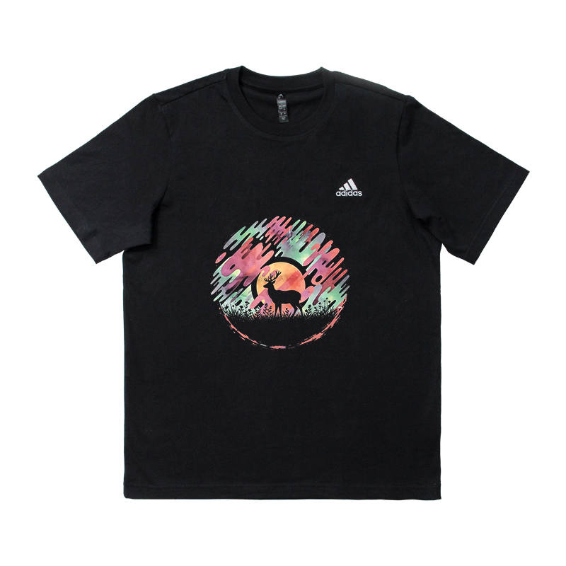 Adidas Adidas MUST HAVES T Shirts Unisex Black Crew Neck