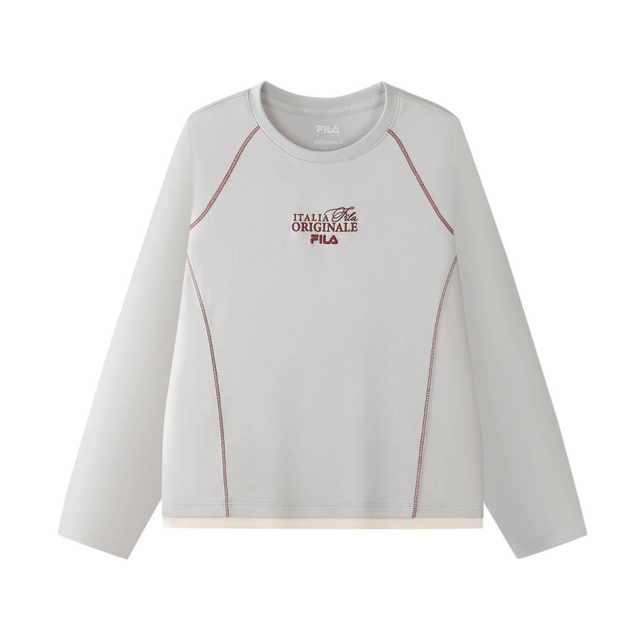FILA KIDS T Shirts Crew Neck Moderate