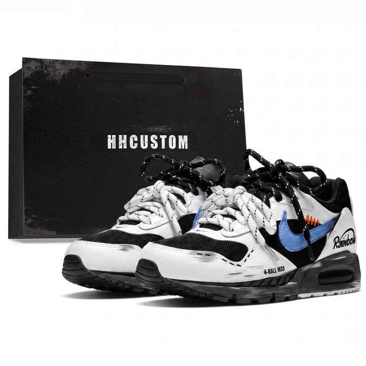 Nike Nike Air Max Correlate Casual Shoes Men's Low Top White/Blue/Black