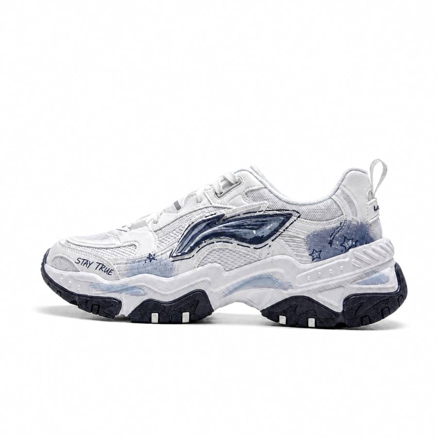 Li-Ning Li Ning Brown Sugar Casual Shoes Unisex Low Top White