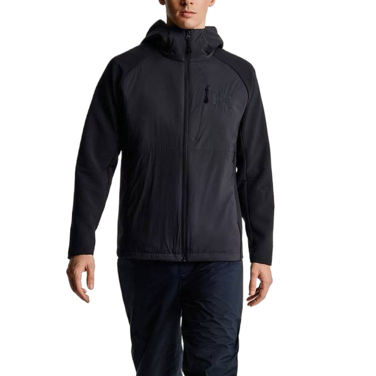 HELLY HANSEN Softshell Jackets Men's Black/994 BLACK Hooded Non Detachable Moderate