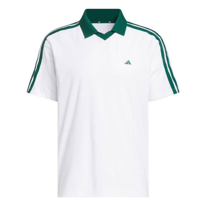 Adidas Adidas Golf Clothing Men's White Polo Collar Moderate