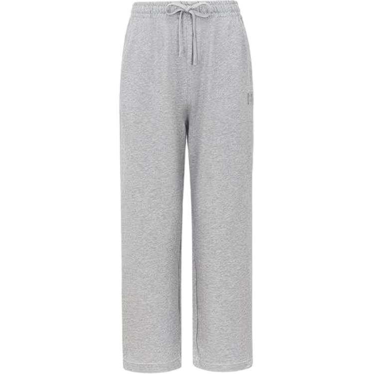 Li-Ning Li Ning Casual Pants Men's Heather Gray Moderate Straight Fit Pants