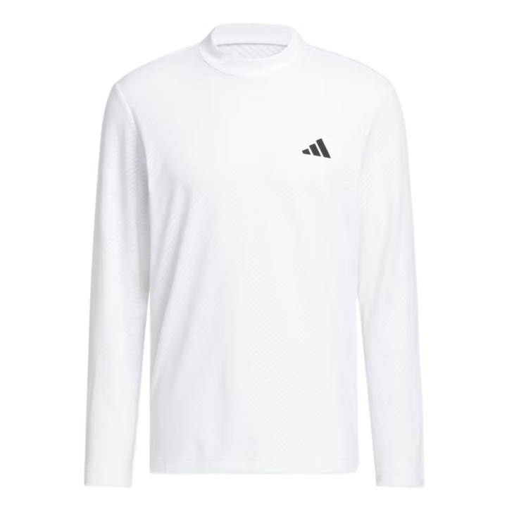 Adidas Adidas Golf Clothing Men's White/White Crew Neck Moderate
