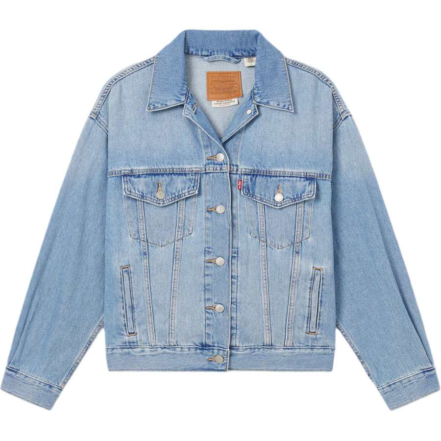 Levis Levis Denim Jacket Women's Ripple Blue